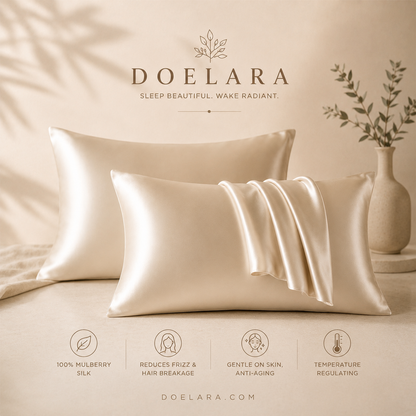 Doelara - Satin Pillowcase | 2PCS