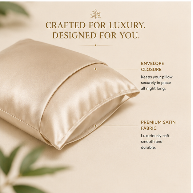 Doelara - Satin Pillowcase | 2PCS