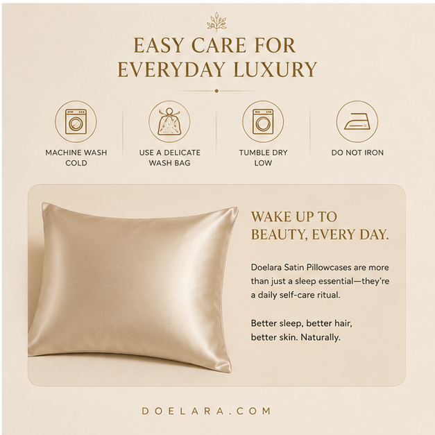 Doelara - Satin Pillowcase | 2PCS