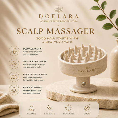 Doelara Scalp Stimulator | Ritual root care